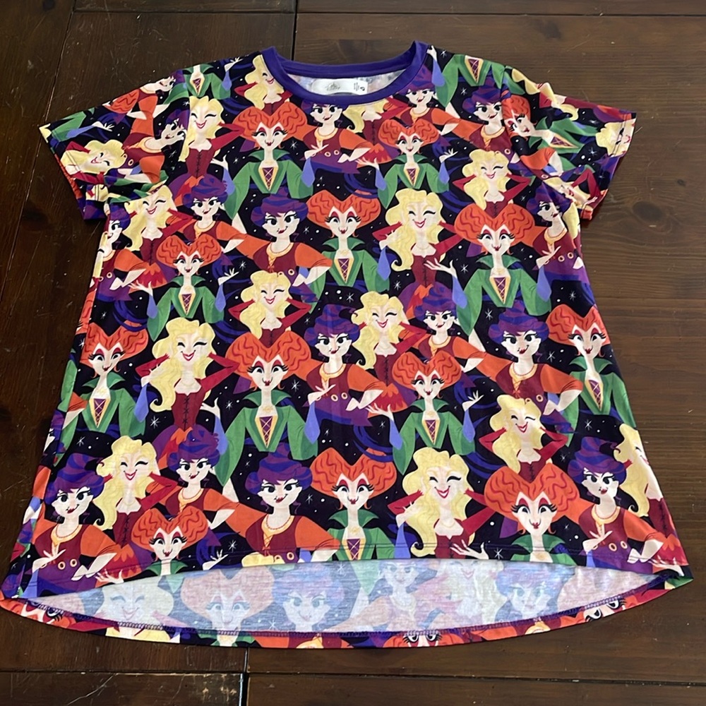Disney Hocus Pocus Short Sleeve Shirt XL